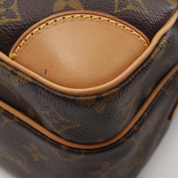 Louis Vuitton Nile Shoulder Bag Coated Canvas Leather Monogram Women's Brown - Picture 7 of 10